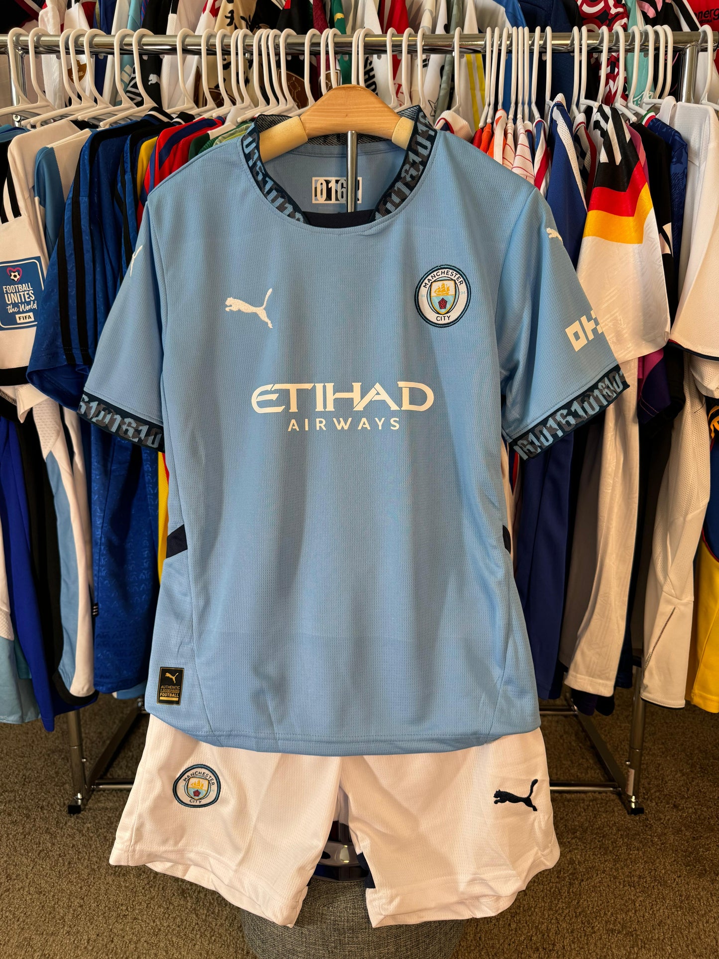 Manchester City 2024/2025 home KIDS